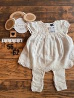 Baby girl setje creme kiabi jurkje dirkje legging maat 56/62, Kinderen en Baby's, Babykleding | Maat 56, Ophalen of Verzenden