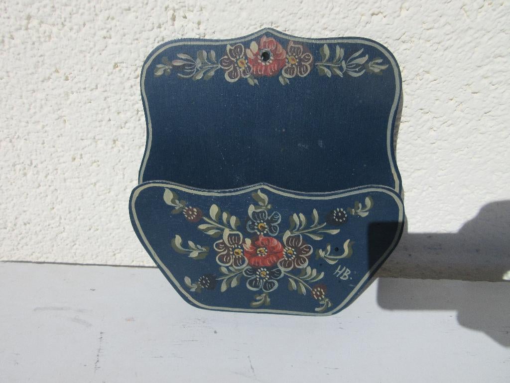 Vintage Hindelopen koffiefilterhouder, Overige typen, Ophalen of Verzenden, Gebruikt, Hout
