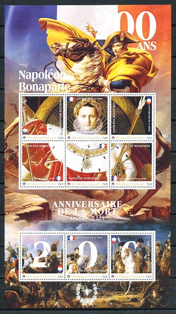 Togo 2021 TOG002 pf. vel, Ophalen of Verzenden, Overige landen, Postfris