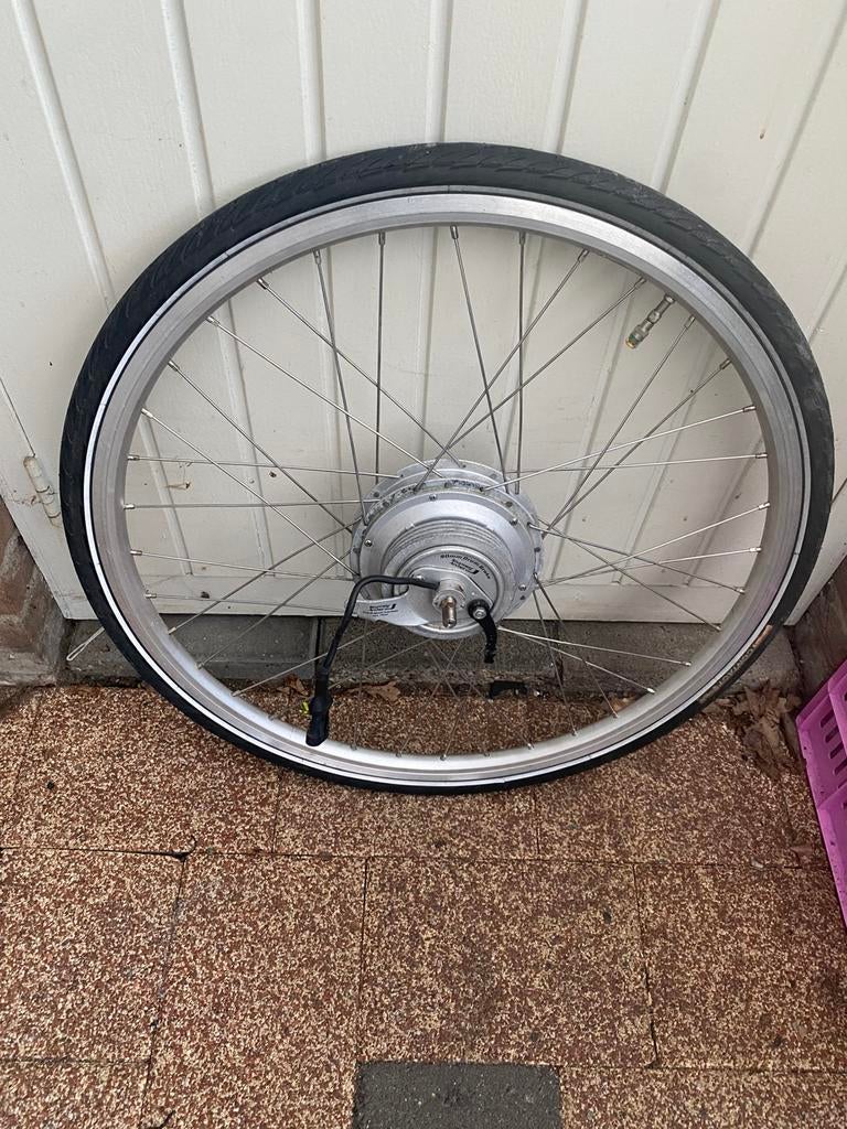 Sparta batavuis koga achterwiel. Met motor., Gebruikt, Aluminium, Ophalen, Elektrische fiets