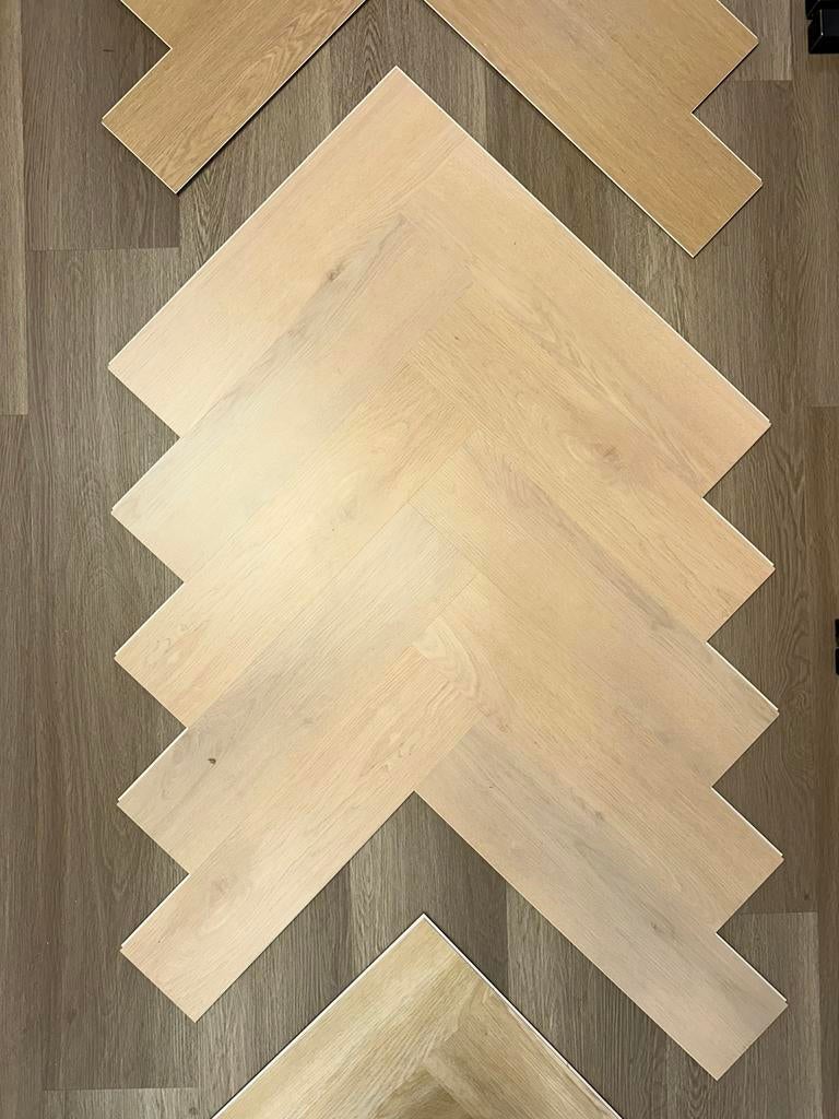 ACTIE!! PVC VISGRAAT KLIK 7.5MM OP=OP, Ophalen, Nieuw