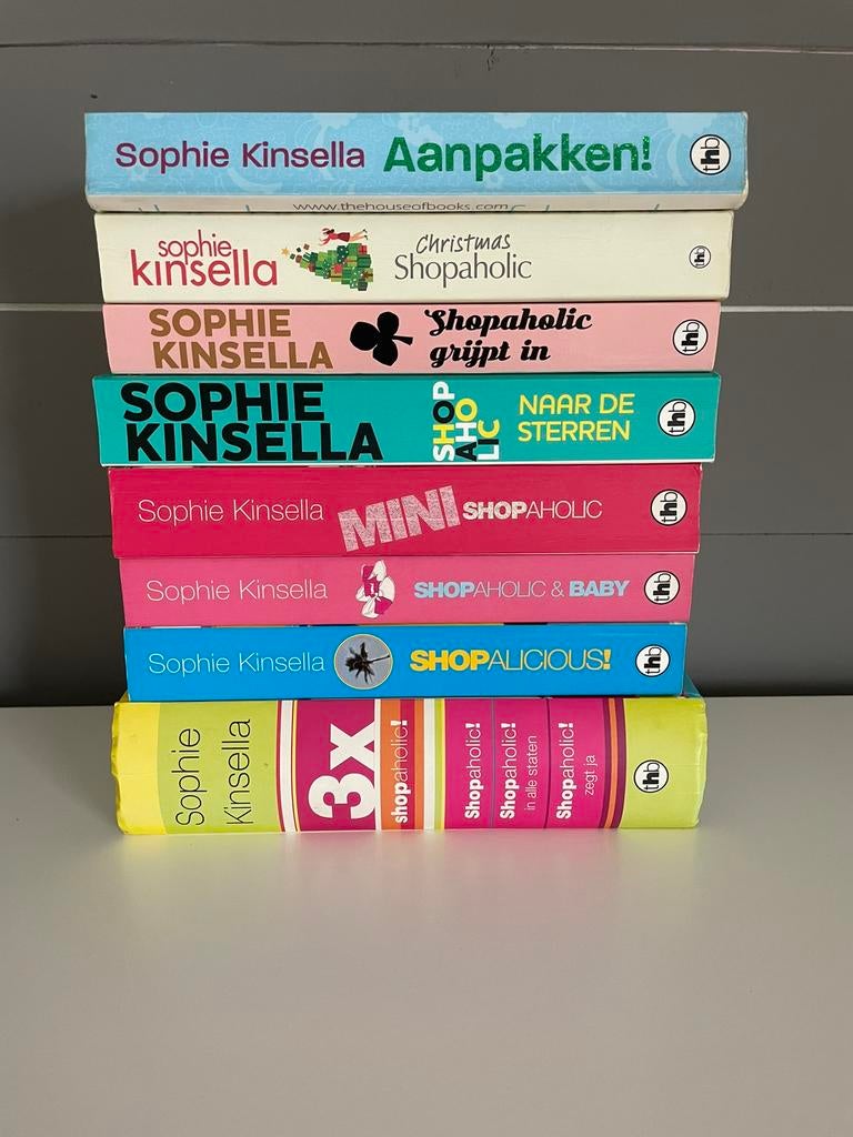 Boeken van Sophie Kinsella - Shopaholic serie, Boeken, Ophalen of Verzenden, Gelezen