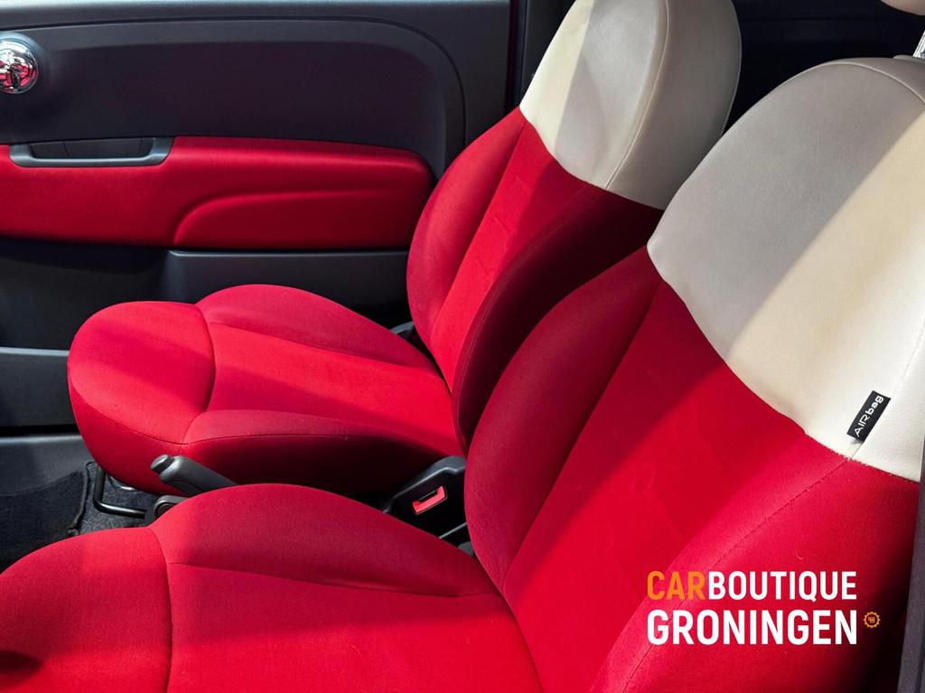 Fiat 500 1.2 Lounge | AUTOMAAT | AIRCO | ORI-NL | GOED OH, Euro 5, Stof, Gebruikt, 1242 cc