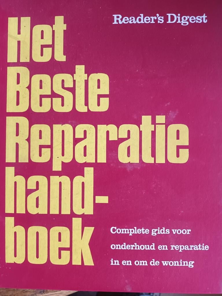 Het Beste Reparatie handboek Reader's Digest, Ophalen