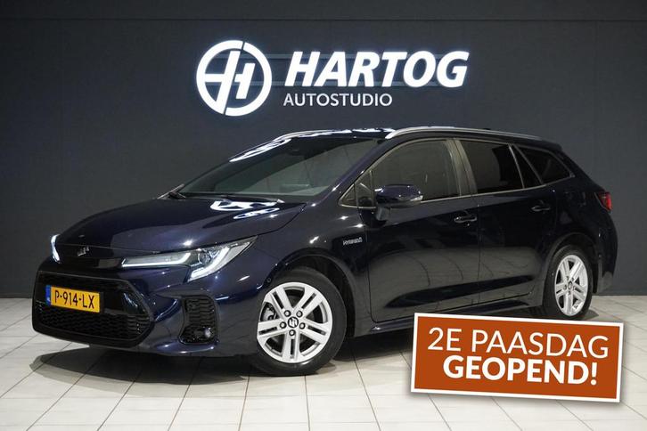 Toyota Corolla 1.8 Hybrid Style + DODEHOEK / STUURVERWARMING, Auto's, Toyota, Bedrijf, Te koop, Corolla, ABS, Achteruitrijcamera