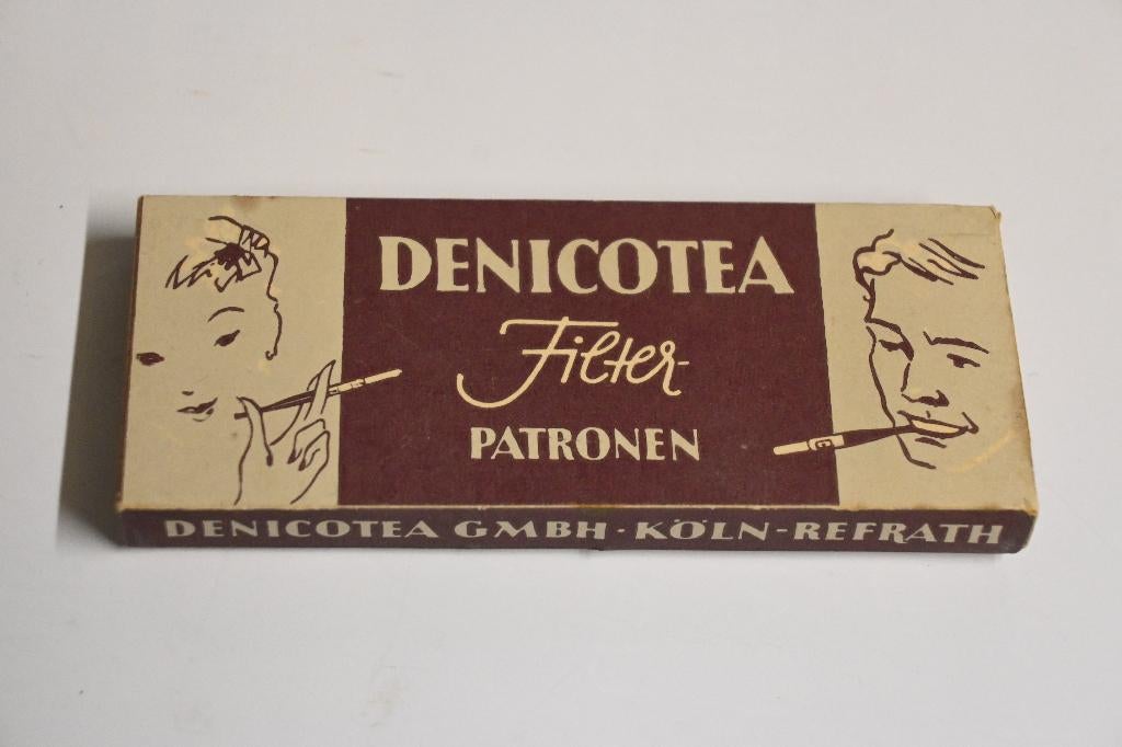 jaren 30-40 DRP sigaretten filters denicotea, Verzamelen, Rookartikelen, Aanstekers en Luciferdoosjes, Ophalen of Verzenden, Zo goed als nieuw