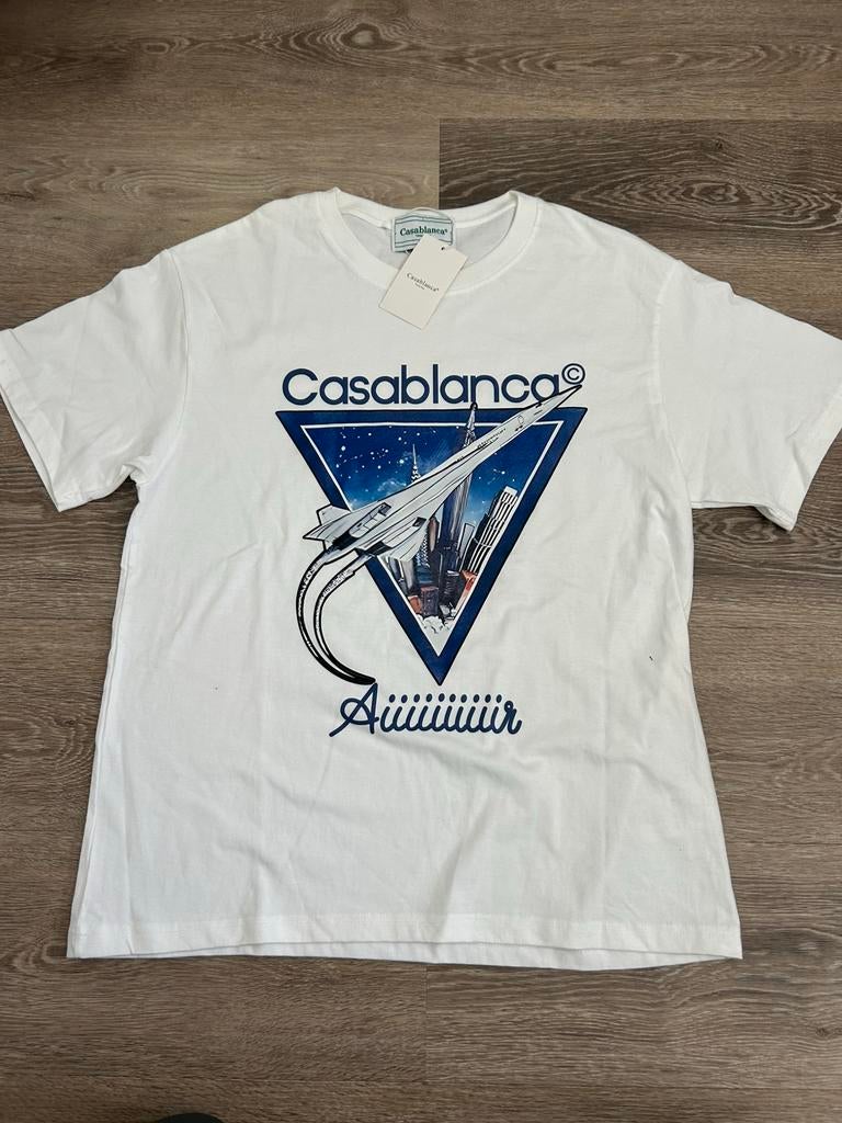 Casablanca t shirt, Maat M, Kleding | Heren, T-shirts, Ophalen of Verzenden, Zo goed als nieuw, Zwart