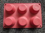 Nieuwe siliconen muffinvorm - 6 stuks, Ophalen, Nieuw