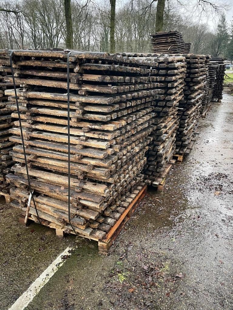 Grote partij, Hardhouten roosters, Brandhout, Gebruikt, Ophalen of Verzenden, Plank, 50 mm of meer