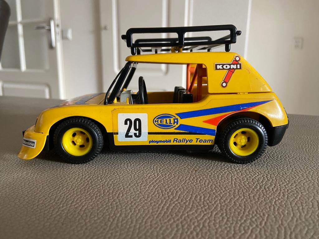 Playmobil Rally auto, Ophalen of Verzenden, Gebruikt