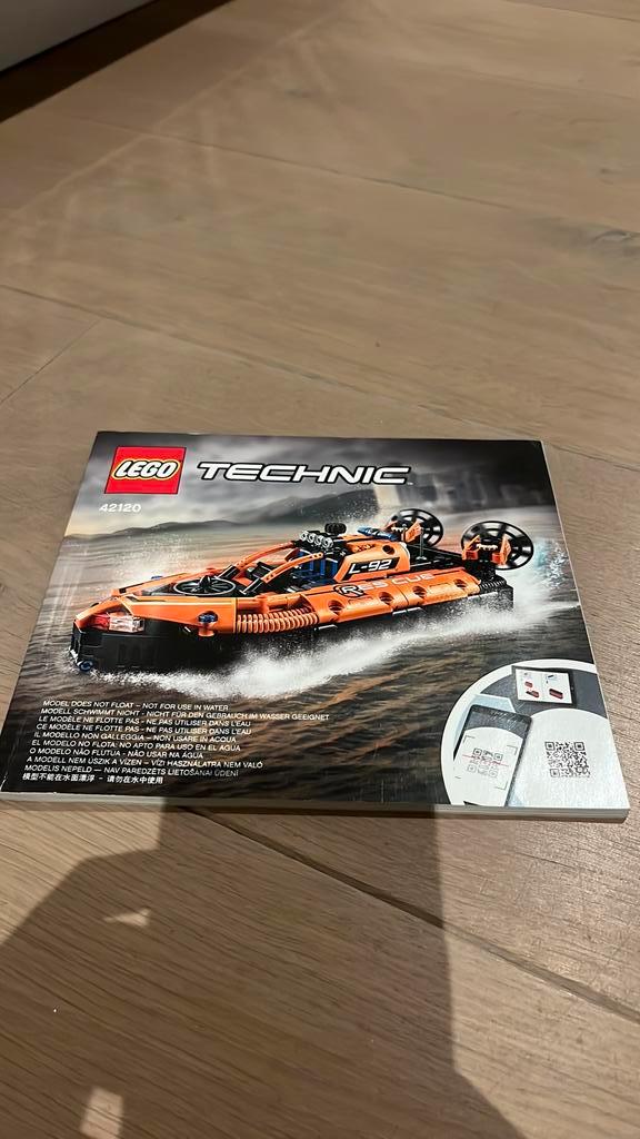 Lego boot set nummer 42120, Kinderen en Baby's, Speelgoed | Duplo en Lego, Zo goed als nieuw, Lego, Complete set, Compleet, Technic