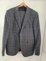 Recall grijs geruit pak - wol - maat 106 (lengtemaat!), Kleding | Heren, Kostuums en Colberts, Maat 56/58 (XL), Ophalen of Verzenden
