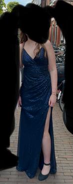 Galajurk, Kleding | Dames, Gelegenheidskleding, Galajurk, Blauw, Ophalen of Verzenden, Zo goed als nieuw
