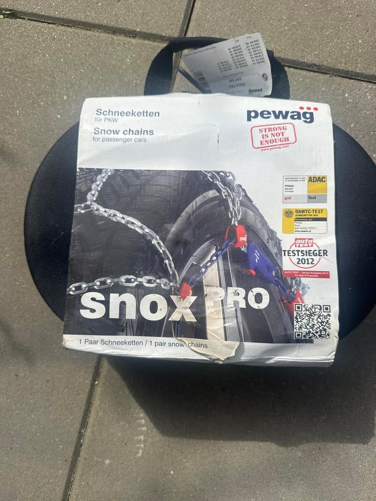 Pewag Snox Pro sneeuwkettingen, Auto diversen, Sneeuwkettingen, Ophalen of Verzenden, Gebruikt
