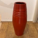 Handgemaakte keramieken vaas - 51cm, Gebruikt, 50 tot 75 cm, Aardewerk of Porselein, Ophalen of Verzenden