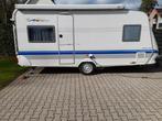 Hobby De Luxe Easy Caravan met voortent en luifel, Hobby, Frans bed, Schokbreker, Particulier