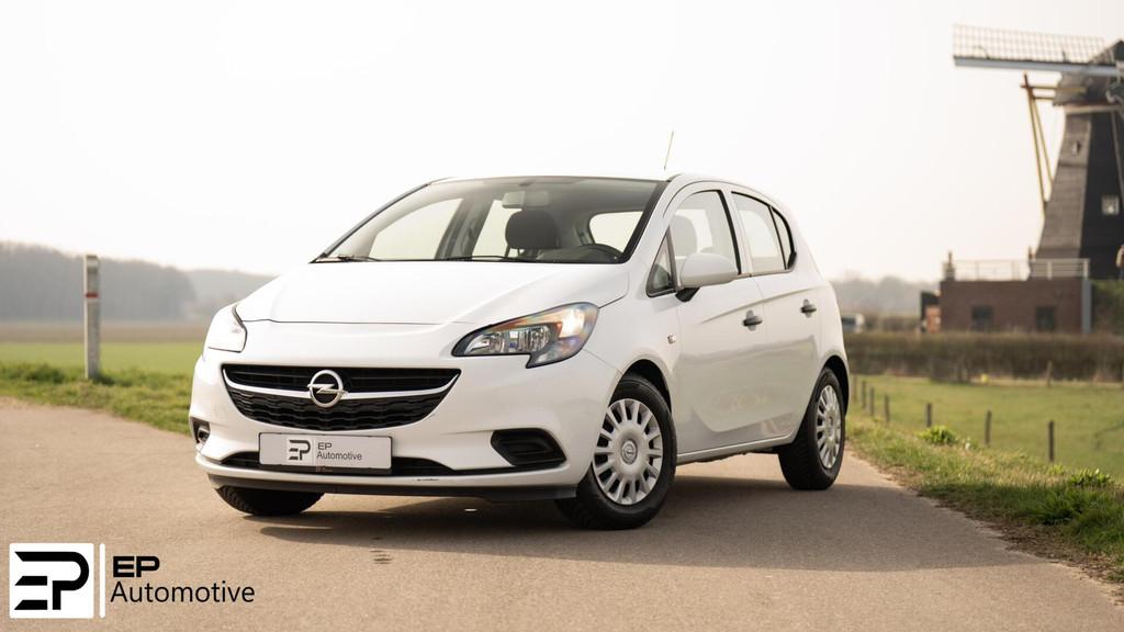 Opel Corsa 1.2 |Cruise Control|1,5 jaar APK|Airco|1 Eigenaar, Voorwielaandrijving, Gebruikt, 1229 cc, Wit