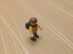 Playmobil jongen met blauwe rugzak., Ophalen of Verzenden, Zo goed als nieuw