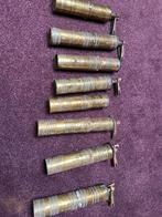 8 koperen pepermolens, Ophalen, Koper