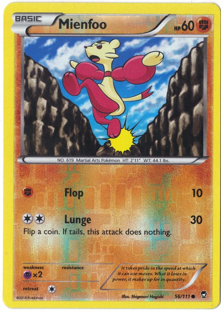 Furious Fists,  Mienfoo [reverse] 56/111, Verzenden, Nieuw, Losse kaart
