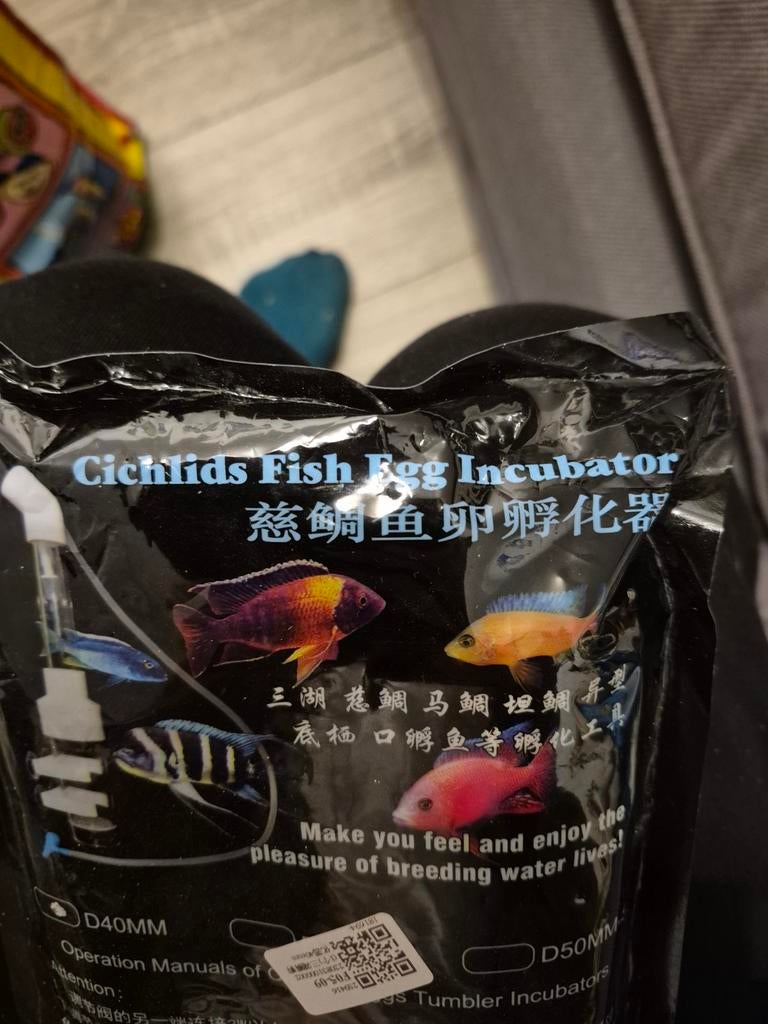Fish egg incubator Cichlids, Ophalen, Nieuw