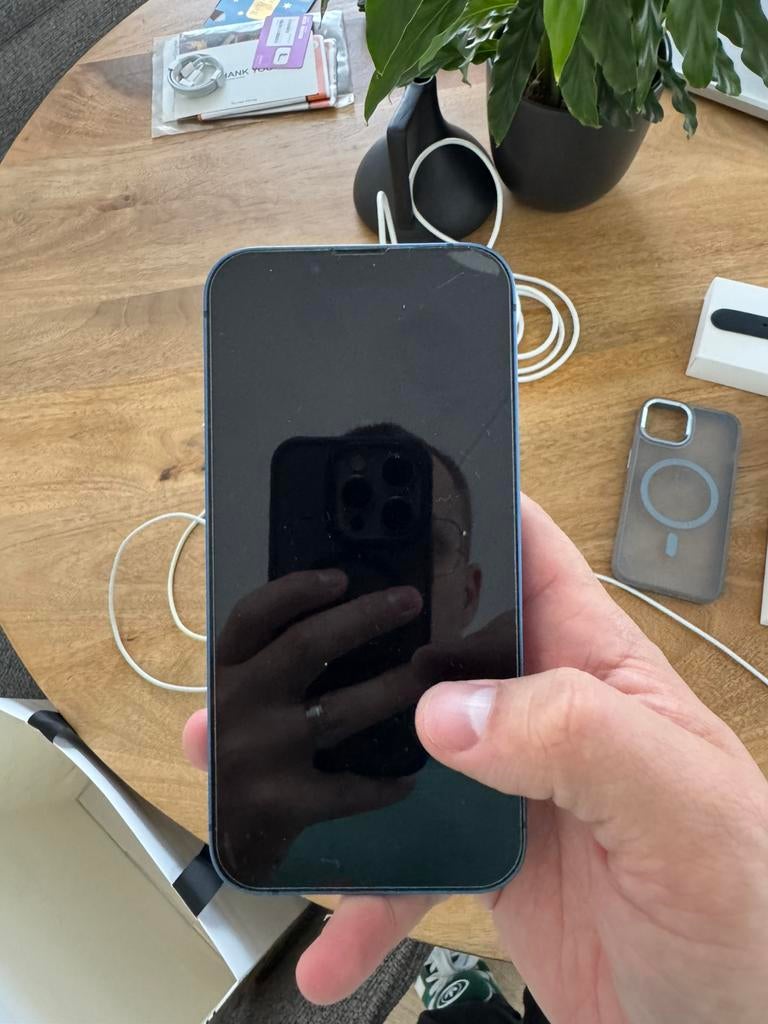 Iphone 13 (blauw), Ophalen of Verzenden, Zo goed als nieuw, Overige typen, Apple iPhone