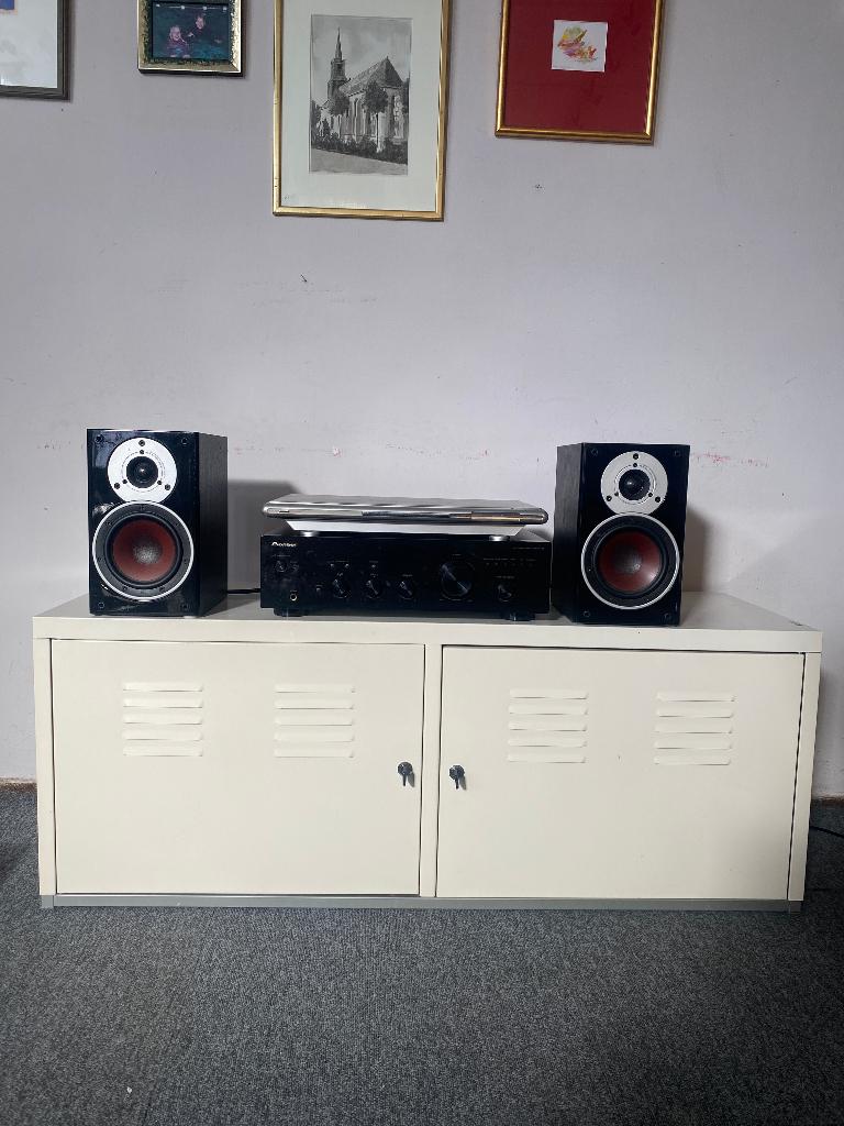 stereo set Pioneer Integr. A-10-K - 2 Dali Zensor 1 speakers, Ophalen, Gebruikt, Tuner of Radio, Pioneer