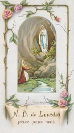 24 Devotieprentjes van Lourdes, Ophalen of Verzenden, Zo goed als nieuw, Kaart of Prent, Christendom | Katholiek