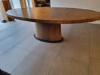 Van Rossum Kops Oval Tafel, Huis en Inrichting, Tafels | Eettafels, Ophalen, Gebruikt, 100 tot 150 cm, Eikenhout