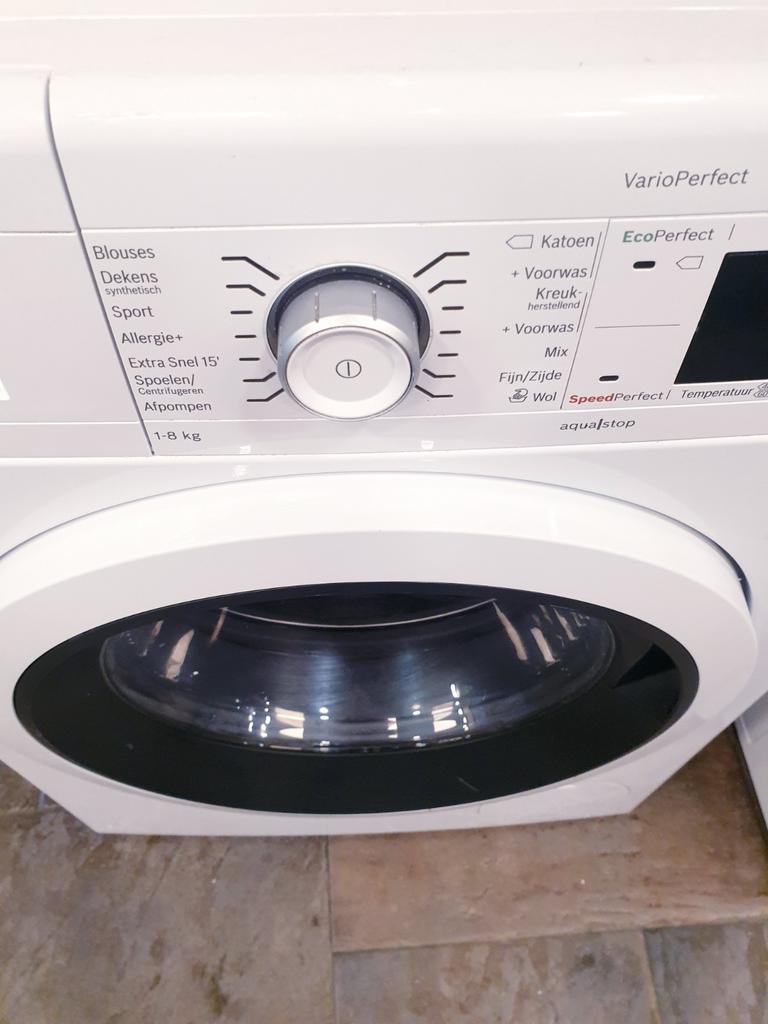 Wasmachine ️Bosch 8kg️️️️️️️️ ️️Serie8 A+++ INC GARANTIE, Ophalen, Minder dan 85 cm, Zo goed als nieuw, Voorlader