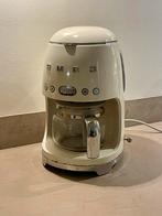 Smeg koffiezetapparaat creme wit, Gebruikt, Overige modellen, 10 kopjes of meer, Gemalen koffie