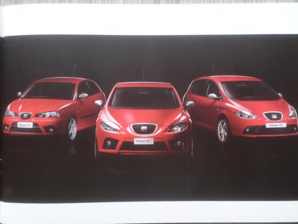 Seat Ibiza FR & Leon FR & Altea FR Brochure, Ophalen of Verzenden, Zo goed als nieuw, Overige merken