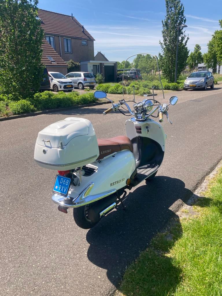 Nette Luuko Retro 50 Scooter - Ziet er top uit!, Ophalen of Verzenden, Zo goed als nieuw, Benzine, Overige merken