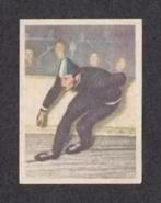 Sportplaatje Schaatsen Kees Broekman 1954 (24)., Ophalen of Verzenden, Zo goed als nieuw