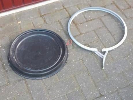 Deksel voor regenton 120 liter, Tuin en Terras, Regentonnen, 75 tot 150 liter, Ophalen of Verzenden, Zo goed als nieuw, Kunststof