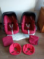 2 Maxi cosi Pebble Intense Red Autostoelen 0-13KG / Tweeling, Ophalen of Verzenden, Gebruikt