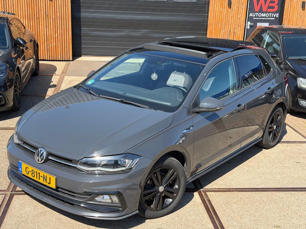 Volkswagen Polo 1.0 TSI R-Line Clima Adapt. cruise Stoelverw, Auto's, Voorwielaandrijving, Euro 6, 580 kg, 116 pk