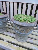 louvre bloempotten, Rond, Zo goed als nieuw, Minder dan 40 cm, Metaal