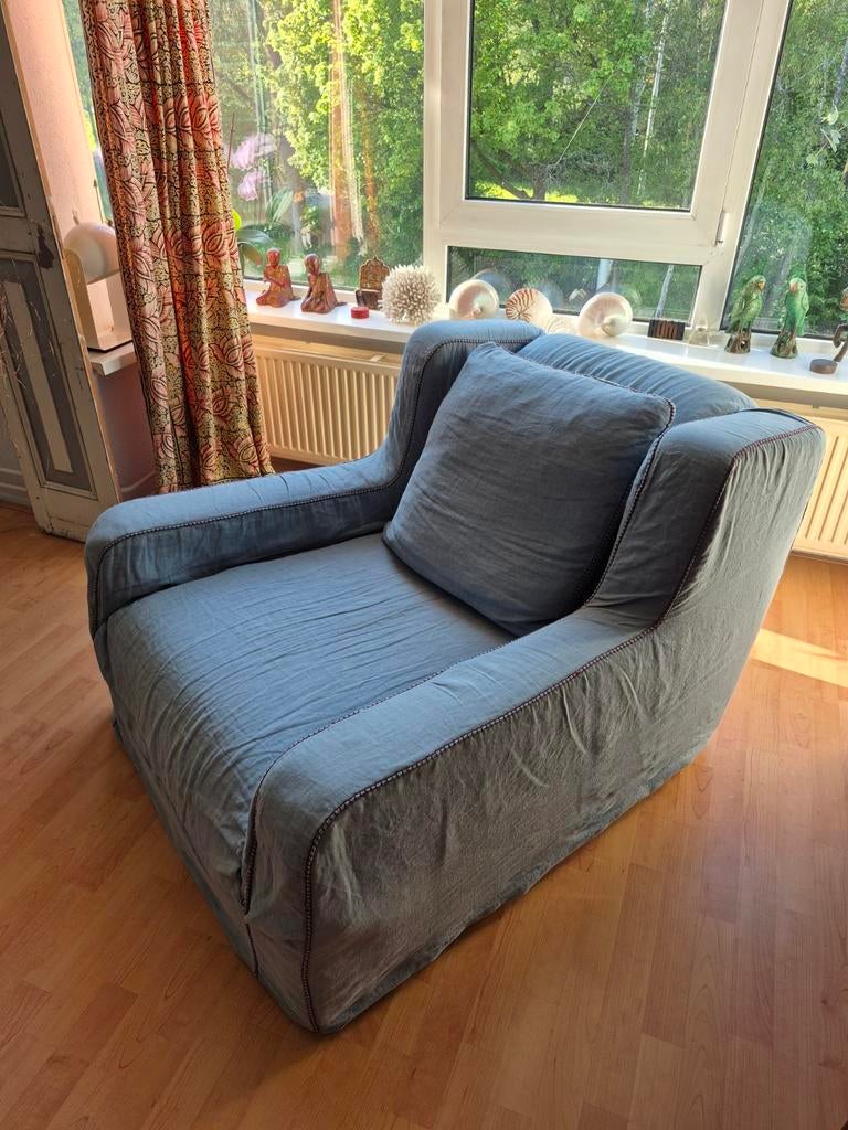 Grote Linteloo lounge fauteuil van Paola Navone, Ophalen