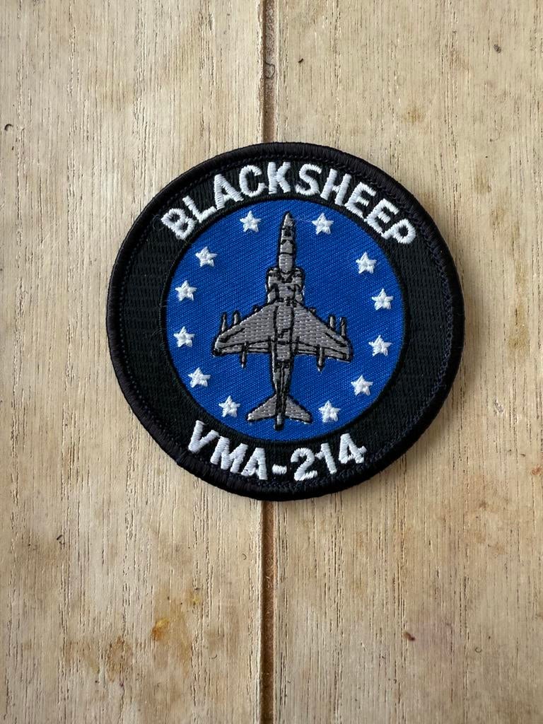 Vma-214 AV-8 squadron patch us marines, Verzenden, Nieuw, Patch, Badge of Embleem