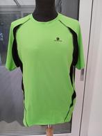 Domyos Groen T-shirt Maat L - Fitness Sportshirt, Maat 52/54 (L), Fitness, Ophalen of Verzenden, Domyos