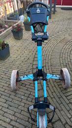 golftrolley (evt. met tas), Ophalen, Gebruikt, Golfkar, Overige merken