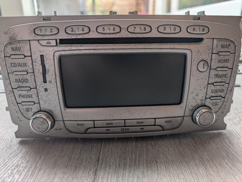 Ford Focus Radio - Gebruikt, Zonder Kabels, Auto diversen, Autoradio's, Ophalen