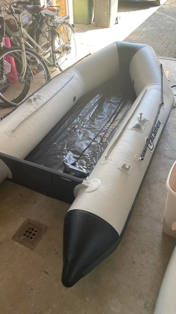 Rubberboot, Aluminium, Gebruikt, Elektrisch, Minder dan 70 pk