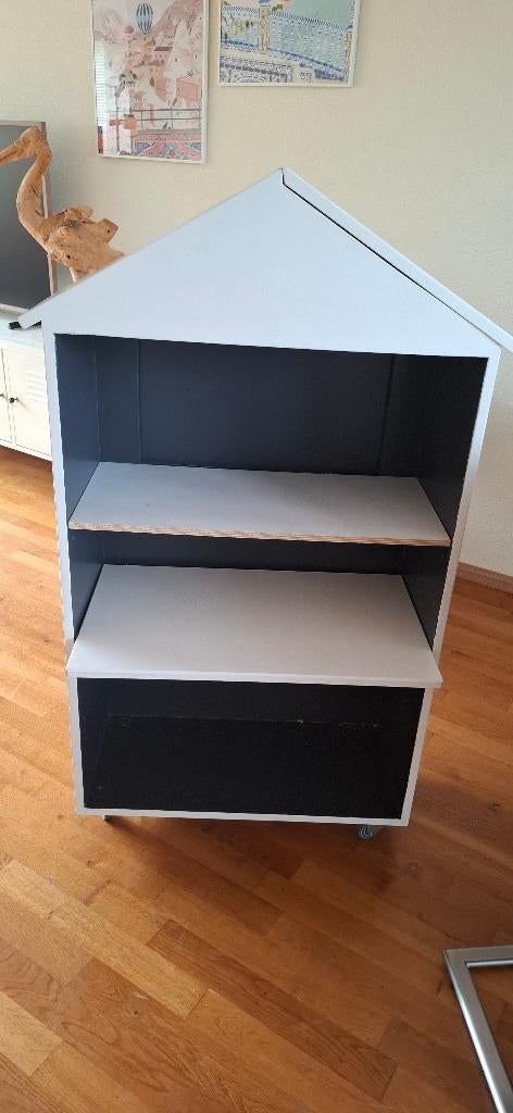 Huis kastje boekenkast speelgoed, Ophalen, 100 tot 150 cm, 50 tot 100 cm, Zo goed als nieuw
