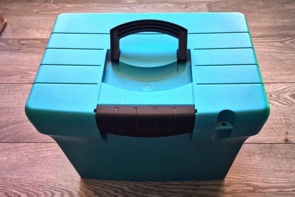 Koffertje met 30 hangmappen, Ophalen of Verzenden, Gebruikt