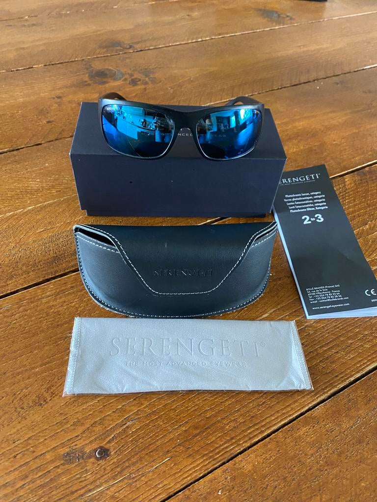 Serengeti pistoia 8298 zonnenbril, Ophalen of Verzenden, Zo goed als nieuw, Overige merken
