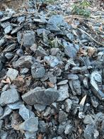Leisteen sierstenen voor tuin en landschap, Tuin en Terras, Ophalen, Gebruikt, Grind, Grijs