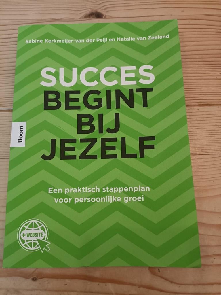 Boek: Succes Begint Bij Jezelf - Zo goed als nieuw, Boeken, Ophalen of Verzenden, Zo goed als nieuw, Sabine Kerkmeijer-van der Peijl en Natalie van Zeeland