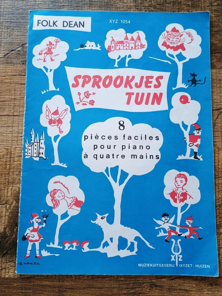 Folk Dean - Sprookjestuin, Muziek en Instrumenten, Bladmuziek, Ophalen of Verzenden, Gebruikt, Les of Cursus